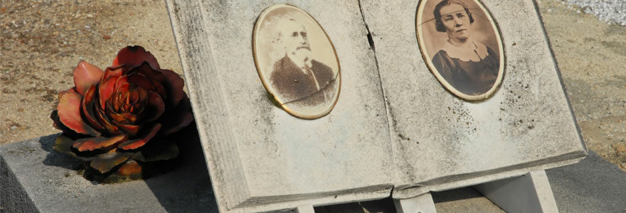 plaque funéraire